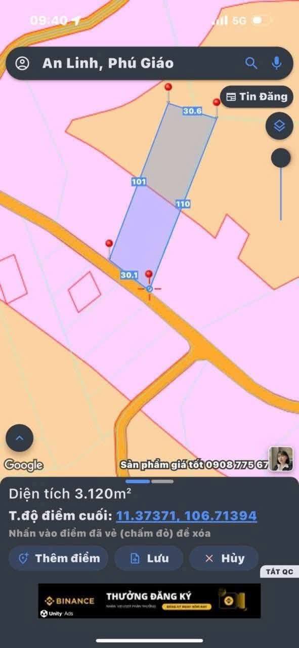 Kho xưởng 3960m² tại An Linh, Phú Giáo giá 2.1 tỷ - Cơ hội đầu tư hấp dẫn!