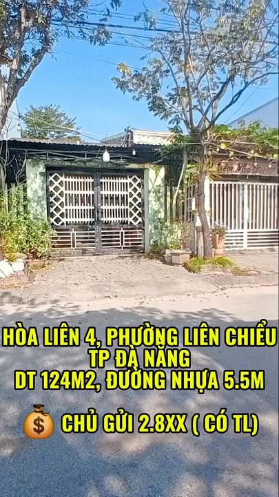 Đất Hòa Liên 4, Liên Chiểu, Đà Nẵng 124m² giá 2.8 tỷ - Tiềm năng đầu tư tuyệt vời!