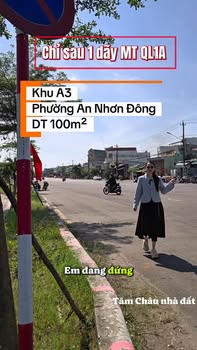 Đất nền Khu An Ngãi Củ Chi 100m² giá 1.1 tỷ - Sổ hồng chính chủ!