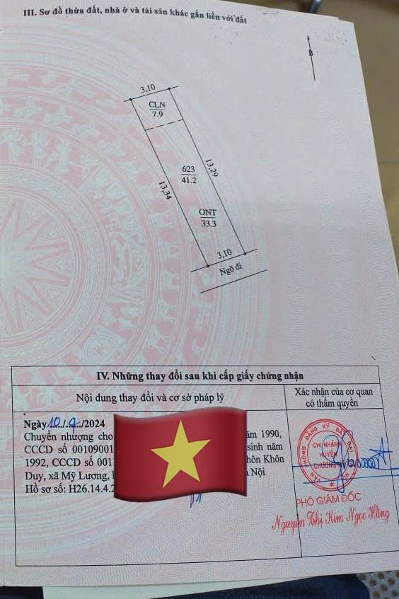 Bán nhà TDP Phượng Nghĩa, Huyện Chương Mỹ 41m² - Nhà mới đẹp, sẵn sàng ở ngay!