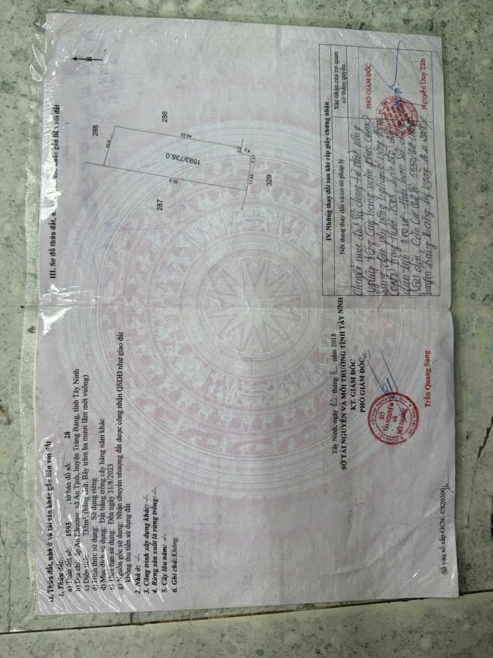 Đất thổ cư 753m² KP An Khương, An Tịnh, Trảng Bàng giá 2 tỷ - Đầu tư sinh lời!