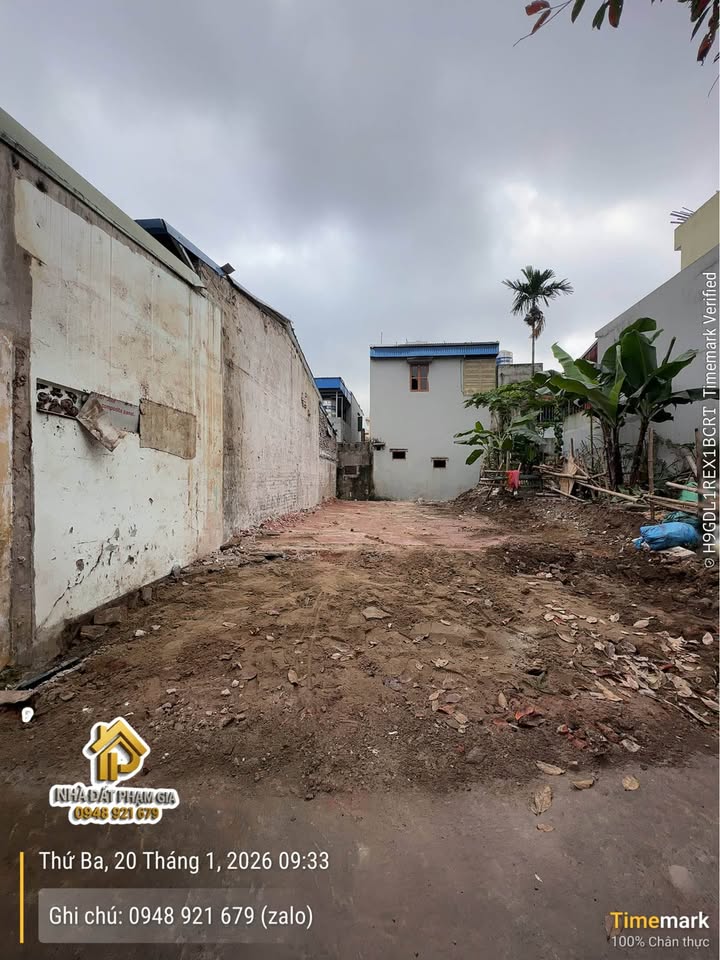 Đất nền chính chủ Ngõ chợ Trần Bích San 76m² giá 2.75 tỷ - Đầu tư sinh lời ngay!