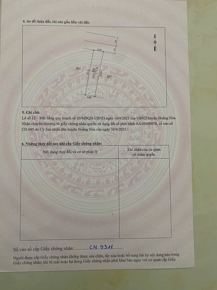 Đất nền Xuân Lưu, Huyện Hoằng Hóa 171m² chỉ 1.1 tỷ - Cơ hội đầu tư tuyệt vời!