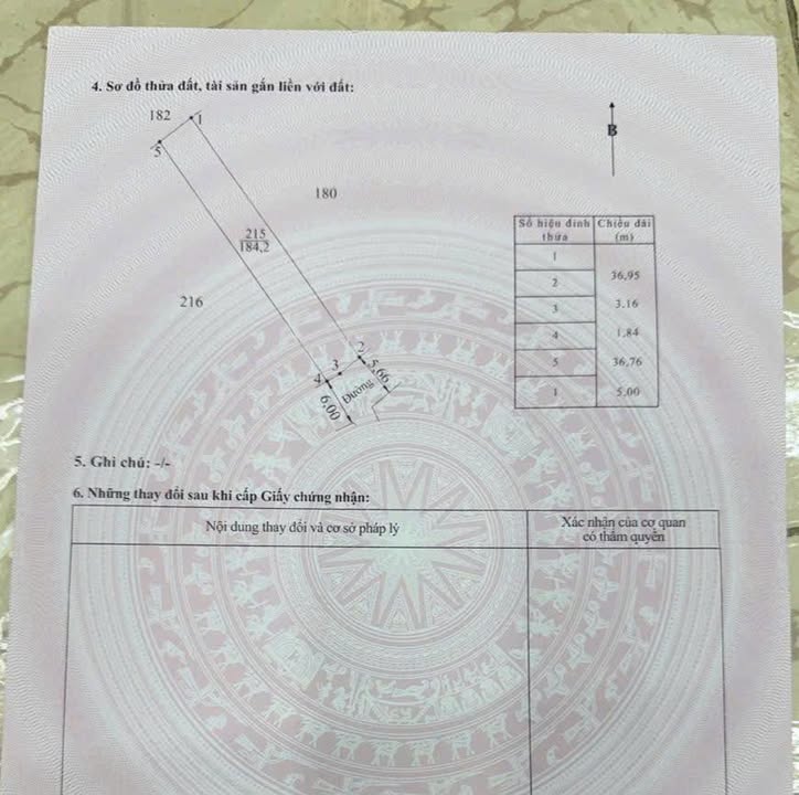 Đất FrontHouse đường Trần Quang Diệm, Phường Hương Xuân 184m² giá chỉ 9xx triệu - Tiềm năng sinh lời cao!