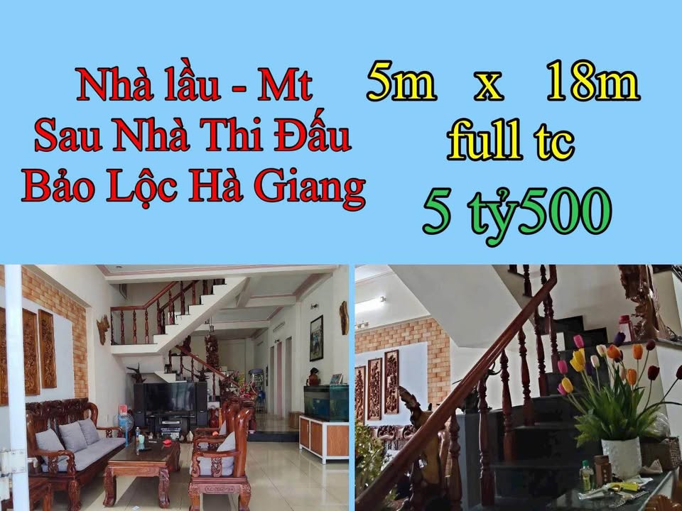 Nhà phố Bảo Lộc 90m² giá 5.5 tỷ - Kinh doanh đắc địa!