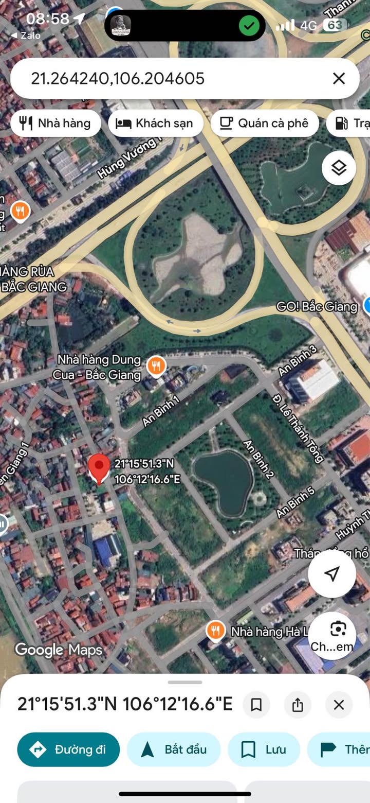 Đất thổ cư Thôn An Bình, P.Tân Tiến, 203m² giá 9 tỷ - Vị trí đẹp, đầu tư sinh lời!