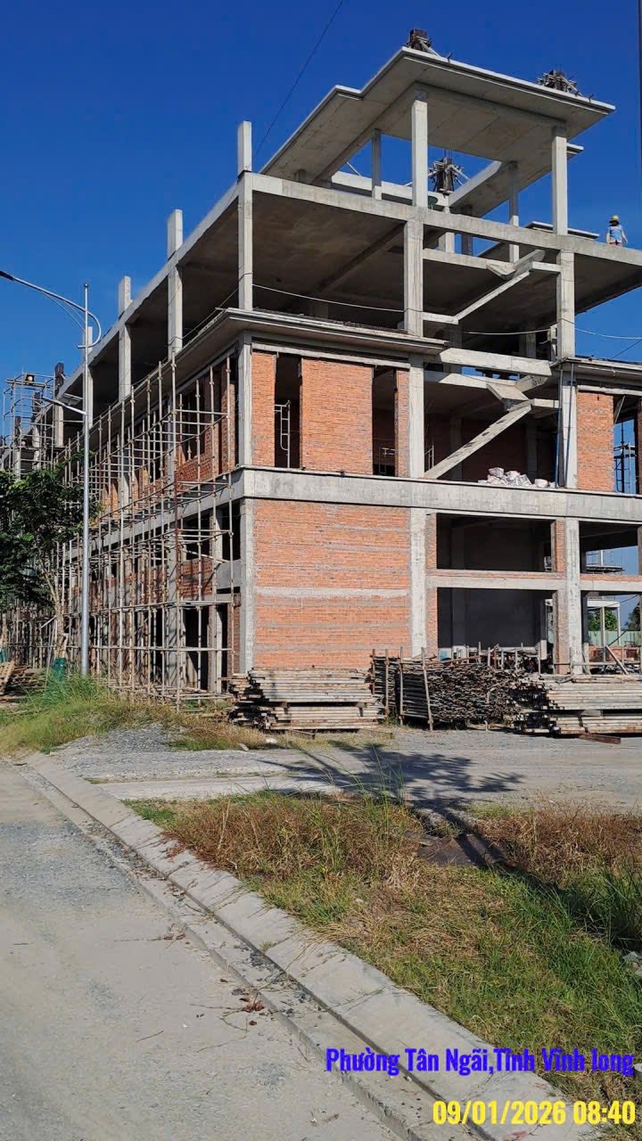 Nhà phố Shophouse 2 mặt tiền Tân Ngãi Vĩnh Long 112m² - Cơ hội đầu tư đắt giá!