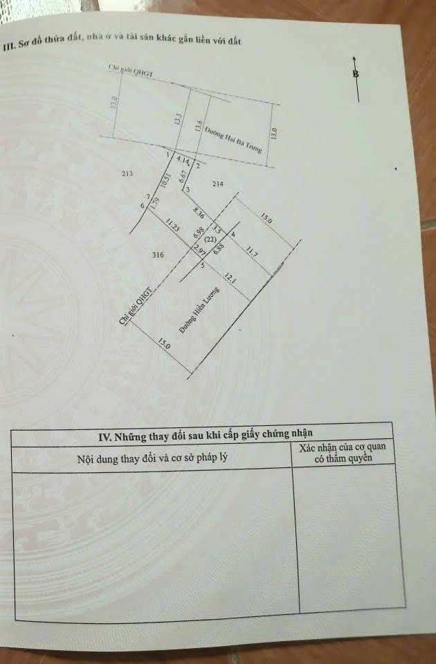 Nhà phố 2 tầng 133m² tại Đông Hà - Mặt tiền đường Hai Bà Trưng, giá thỏa thuận