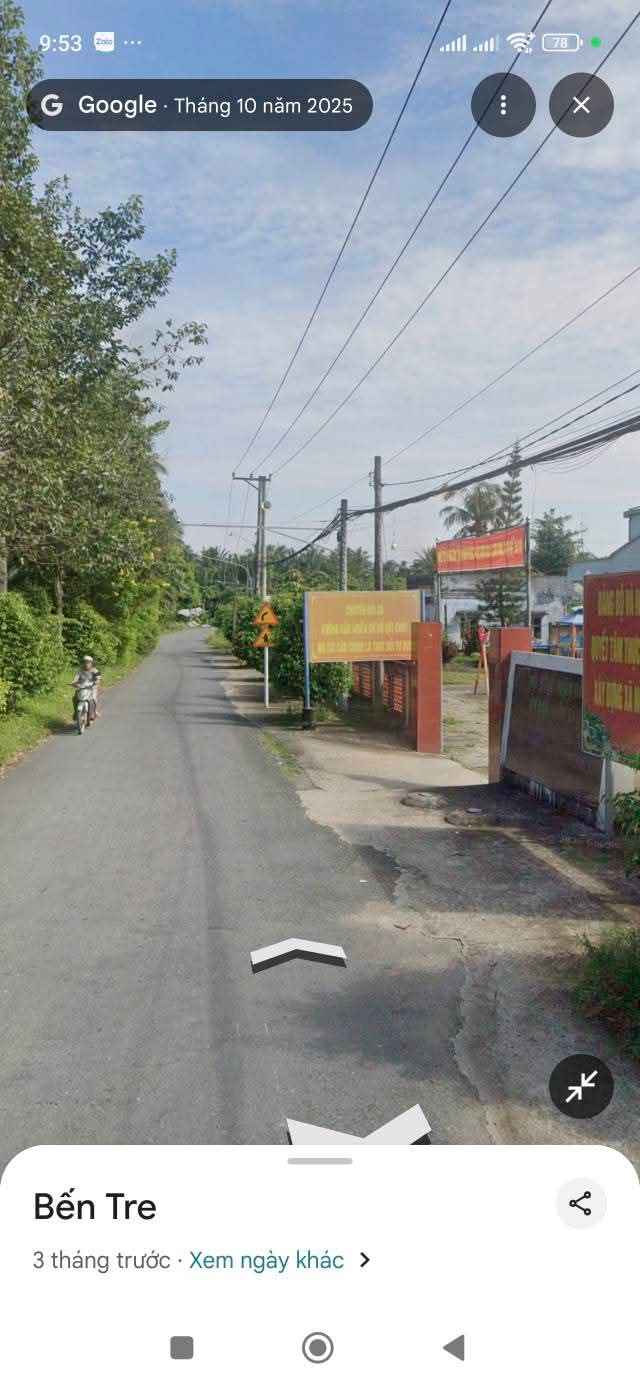 Đất nền 4.000m² tại Xã Lương Phú, Huyện Giồng Trôm - Giá chỉ 2 tỷ VND!