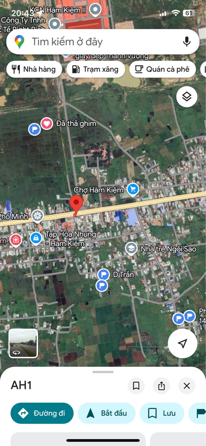 Đất mặt tiền Quốc lộ 1A, Hàm Kiệm, 490m² giá 4.3 tỷ - Vị trí kinh doanh lý tưởng!