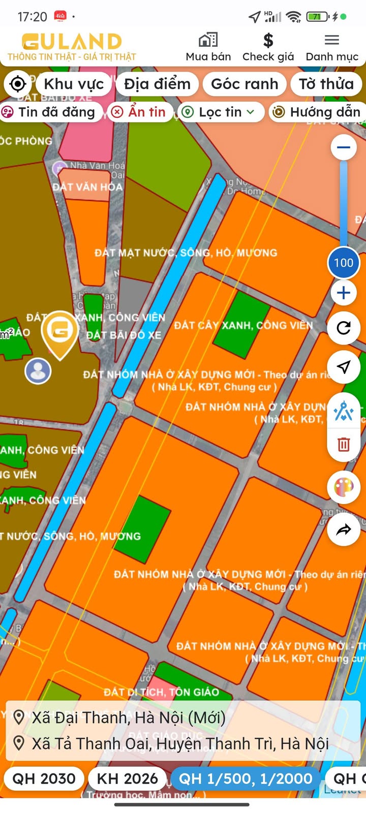 Nhà riêng Tả Thanh Oai 50m² giá 1 tỷ - Ô tô vào gần!