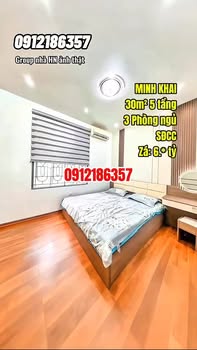 Nhà riêng Minh Khai, Quận Hai Bà Trưng, 30m² giá 6.76 tỷ - Sẵn sàng vào ở ngay!