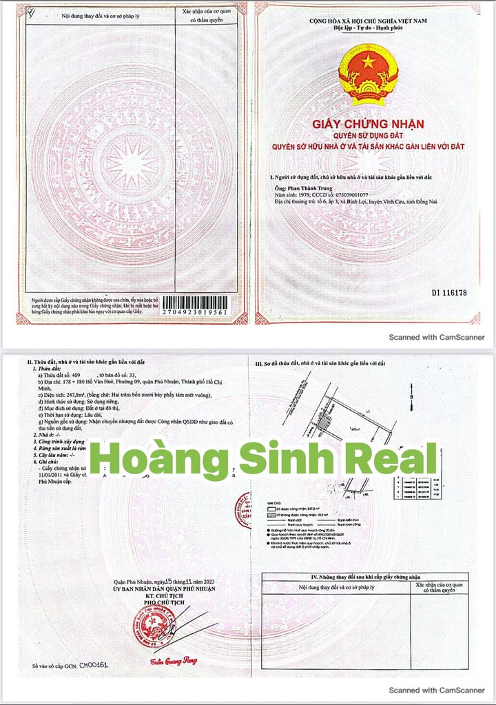 FrontHouse 178-180 Hồ Văn Huê, Quận Phú Nhuận 240m² giá 68 tỷ - Đầu tư sinh lời cao!