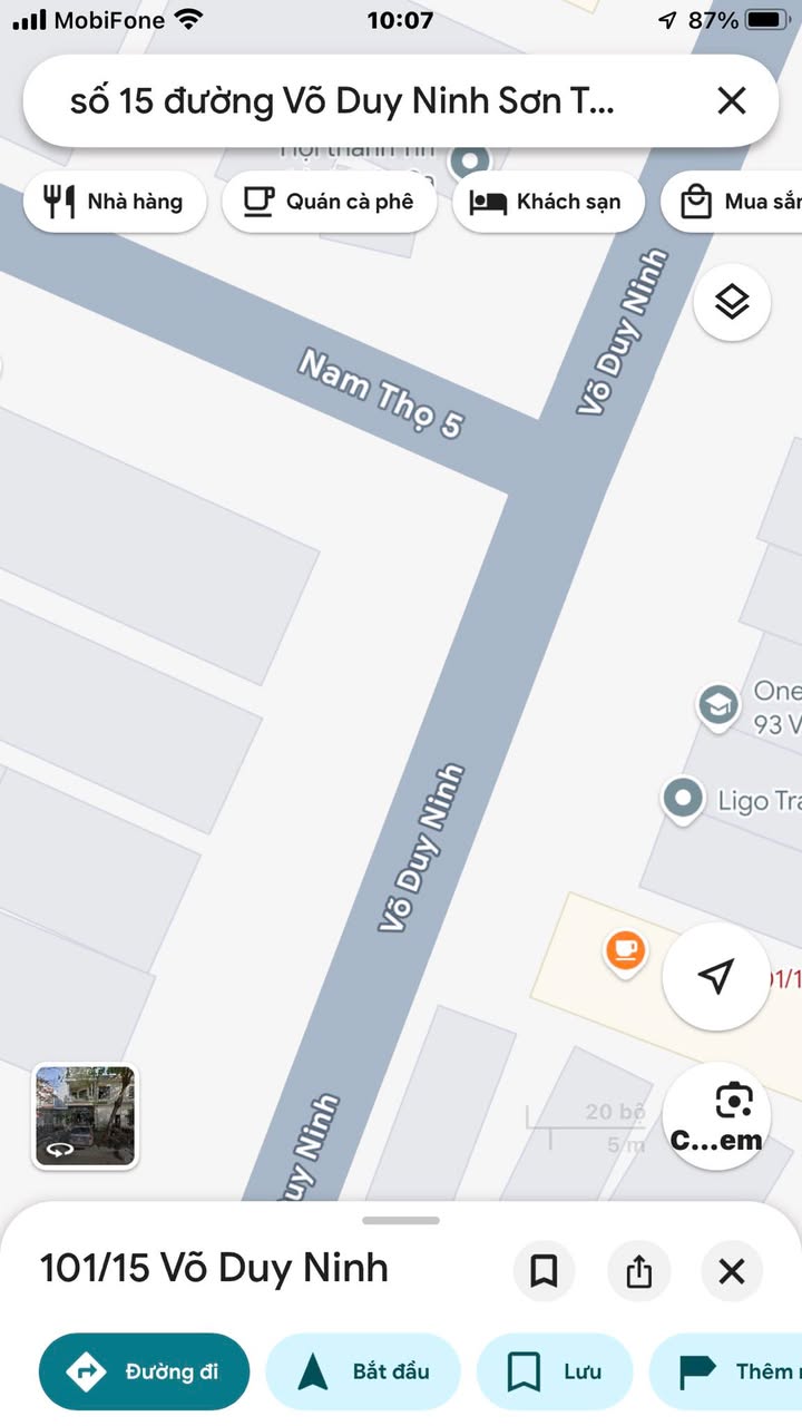 Nhà mặt tiền kẹp kiệt Võ Duy Ninh, Sơn Trà 59.9m² giá 7 tỷ - Chính chủ bán gấp!