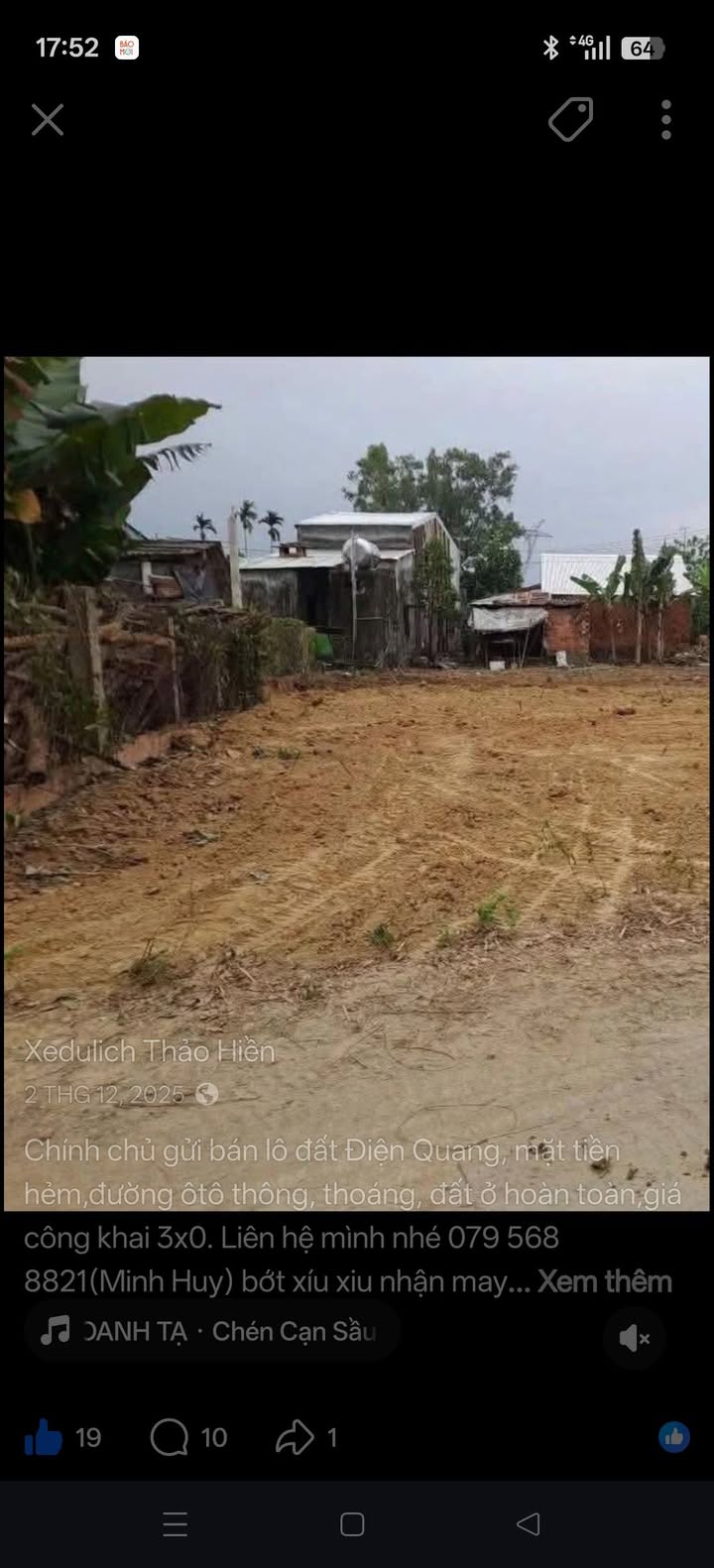 Đất ở Gò Nổi, Điện Bàn 152m² giá chỉ 300 triệu - Cơ hội đầu tư tuyệt vời!