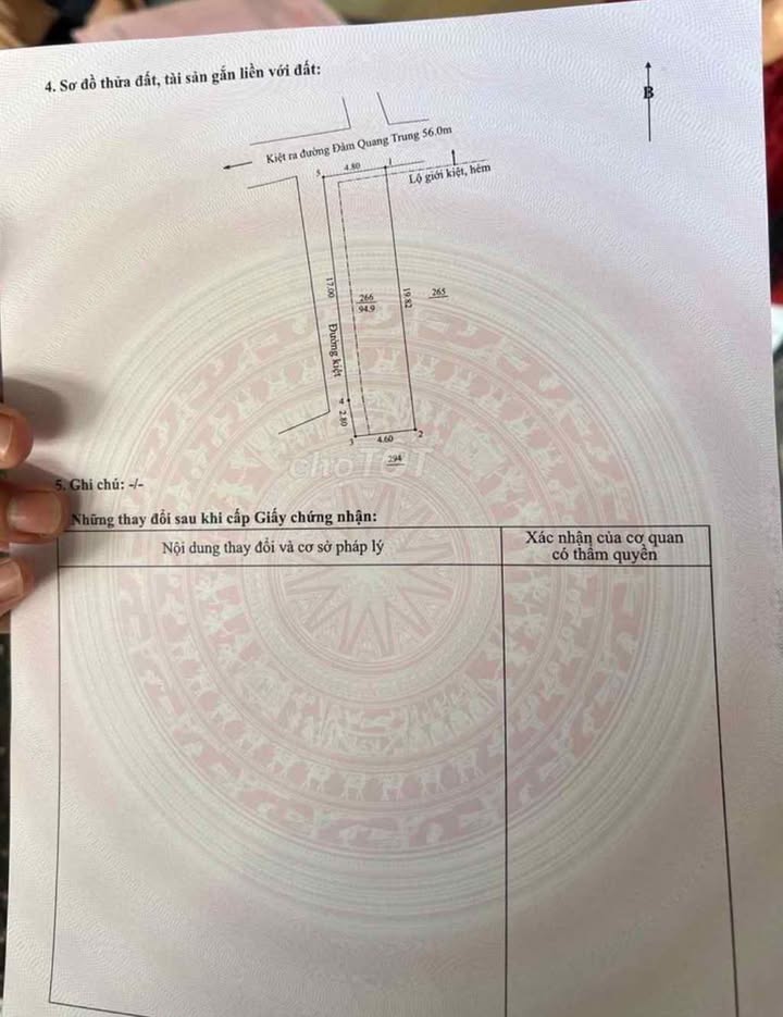 Đất lô góc Đàm Quang Trung, Hòa Hiệp Nam 95m² giá 2.6 tỷ - Đầu tư sinh lời!