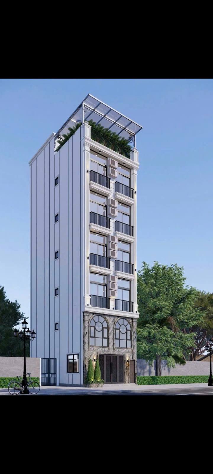 Nhà 7 tầng tại Quận Hai Bà Trưng 60m² giá 18.4 tỷ - Thiết kế hiện đại, vị trí đắc địa!