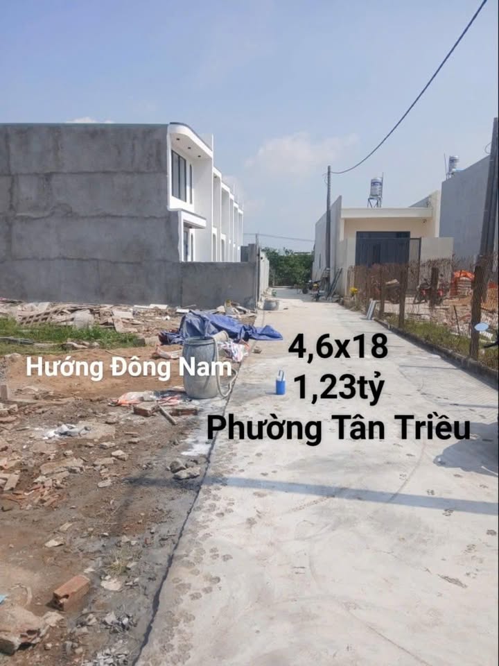Đất thổ cư Tân Triều 82m² giá 1,23 tỷ - Sổ đỏ chính chủ