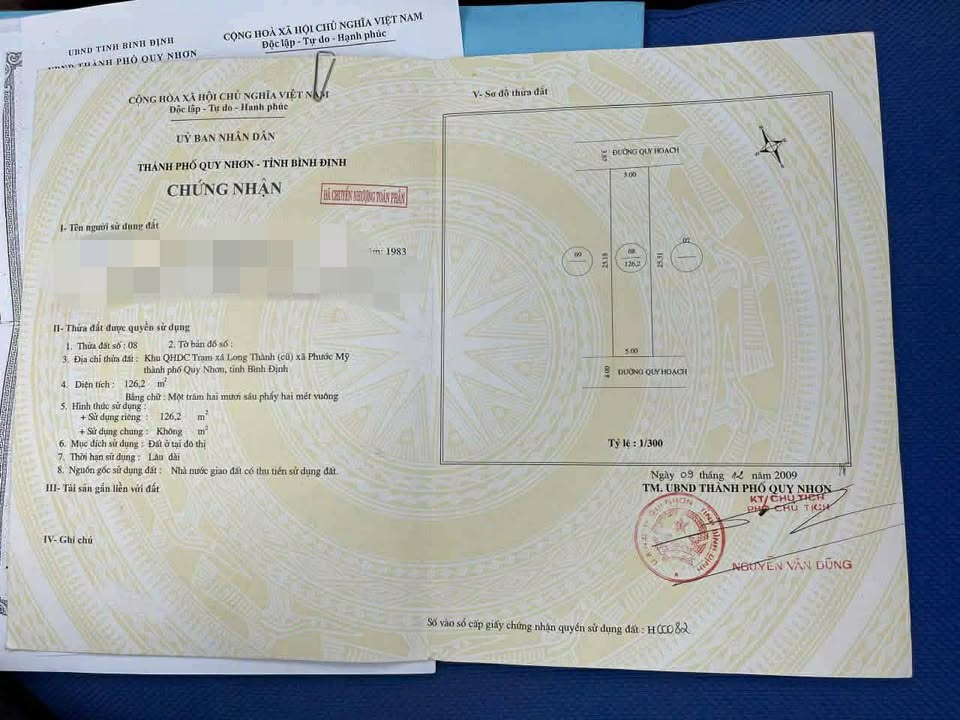 Đất thổ cư TDC Phước Mỹ, 126m² giá 600 triệu - Cơ hội đầu tư tuyệt vời!