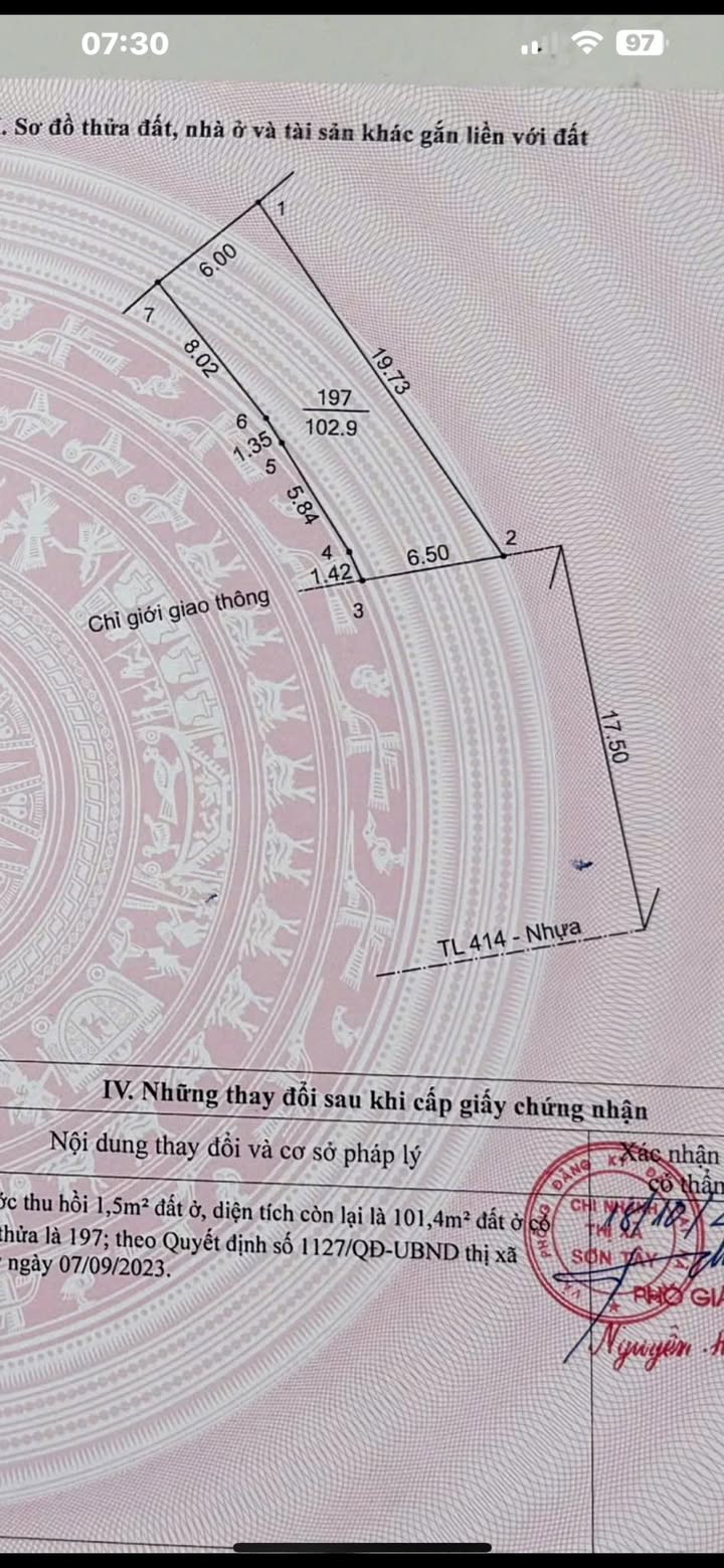 FrontHouse mặt đường tỉnh lộ 87A, Xuân Khanh, 103m² giá chỉ 6 tỷ - Cơ hội đầu tư hiếm có!