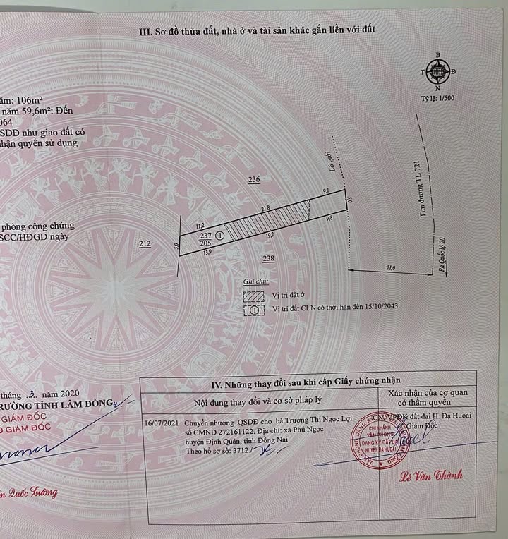 FrontHouse 721 Quốc lộ 20, Xã Ma Đa Guôi, 200m² giá 1.25 tỷ - Mặt tiền đẹp, giao thông thuận lợi!