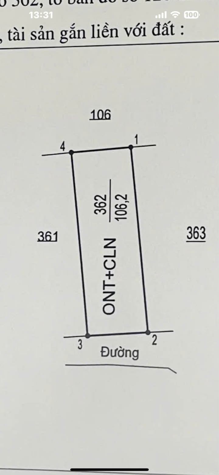 Đất nền Vĩnh An, Sơn Động 106.2m² giá chỉ 1.03 tỷ - Cơ hội vàng cho đầu tư!