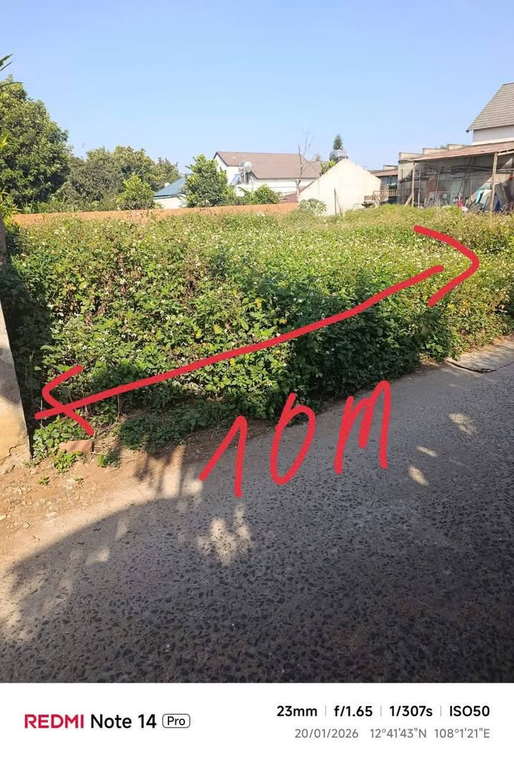 Đất mặt tiền Đường E Cưbua, Buôn Ma Thuột 125m² giá 2.15 tỷ - Đầu tư sinh lời!