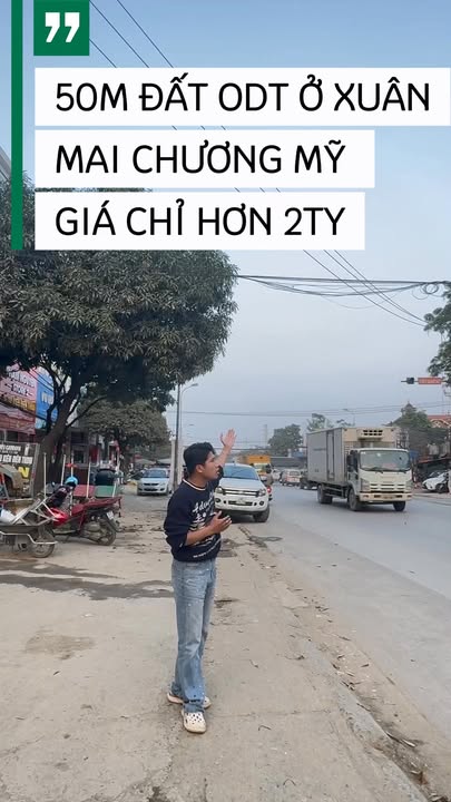 Đất ODT 50m² Thủy Xuân Tiên, Chương Mỹ chỉ 2 tỷ - Cơ hội đầu tư tuyệt vời!