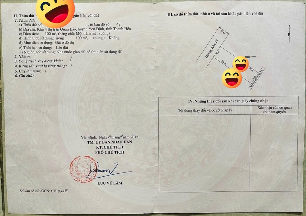 Đất nền Khu 4 Thị trấn Quán Lào 100m² giá 1.7 tỷ - Cơ hội đầu tư hấp dẫn!