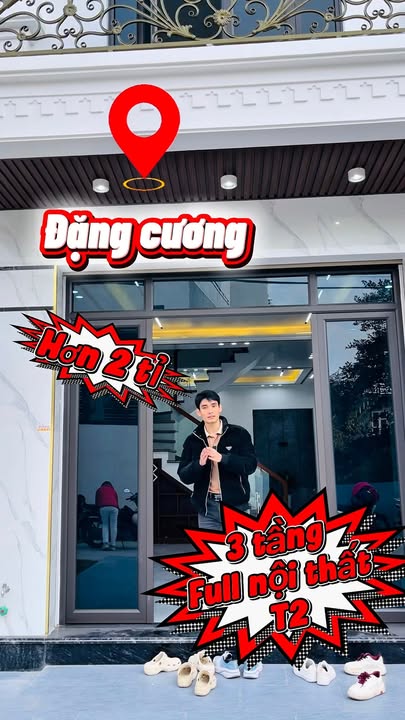 Nhà phố 3 tầng Đặng Cương 71m² giá 2.85 tỷ - Ô tô đỗ cửa ngày đêm!