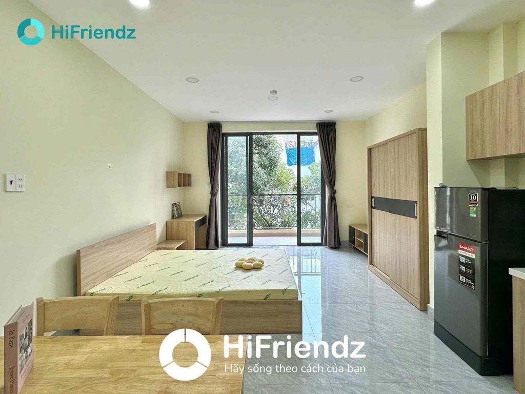 Căn hộ dịch vụ mới xây 42m² Ung Văn Khiêm Bình Thạnh giá 6.4 triệu - Vị trí đắc địa gần trung tâm!