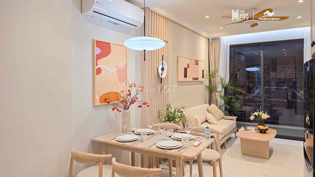 Căn hộ 2PN The Win City Long An 65.6m² giá 1.88 tỷ - Sở hữu ngay với 150 triệu!