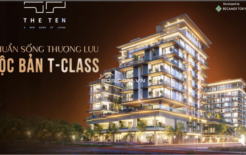 Căn hộ 2PN The Ten Bình Dương 100m² giá 6,3 tỷ - Sống thượng lưu với tiện ích 5* và khoáng nóng Onsen!