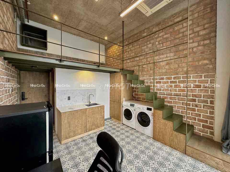 Căn hộ Duplex Cửa Sổ tại Etown Cộng Hòa 30m² giá 5.5 triệu - Full nội thất sang trọng!