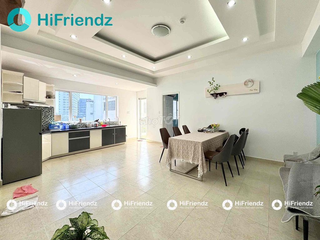 Căn hộ 1PN Thế Hệ Mới Quận 1 60m² giá 11.9 triệu - Không gian sống lý tưởng!