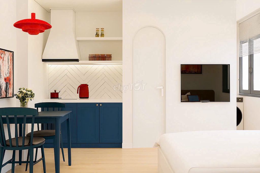 Căn hộ Studio 35m² Khuê Mỹ giá 7 triệu - Nội thất mới tinh, đầy đủ tiện nghi!