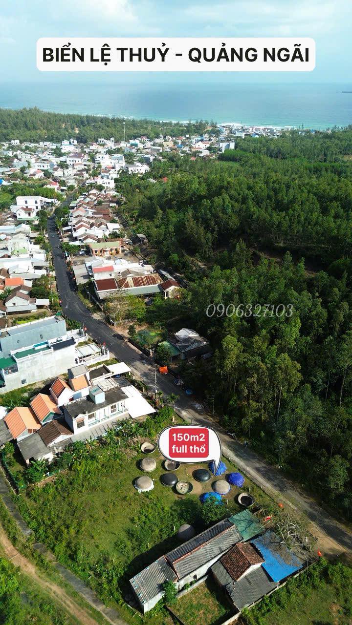 Lô đất tái định cư biển Lệ Thủy 150m² giá 650 triệu - Cách biển chỉ vài bước chân!