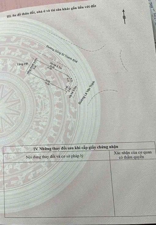 Đất nền góc 2 mặt tiền Lê Văn Thịnh, Đà Nẵng 79m² giá 9.5 tỷ - Vị trí đắc địa gần biển