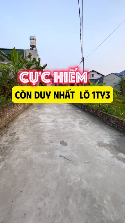Đất nền Phú Hạ, Minh Trí, Sóc Sơn 60m² giá 1.3 tỷ - Sổ đỏ chính chủ, ô tô đỗ cửa!