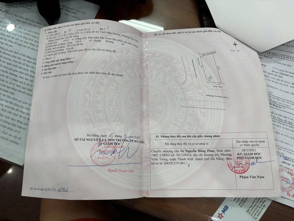 FrontHouse 145m² đường Ngô Thì Hương, Sơn Trà - Giá 11.5 tỷ - Mặt tiền đẹp