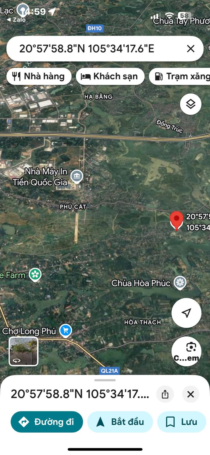 Đất nền Phú Cát, Quốc Oai 100m² giá 3 tỷ - Sổ đỏ chính chủ, vị trí đắc địa!