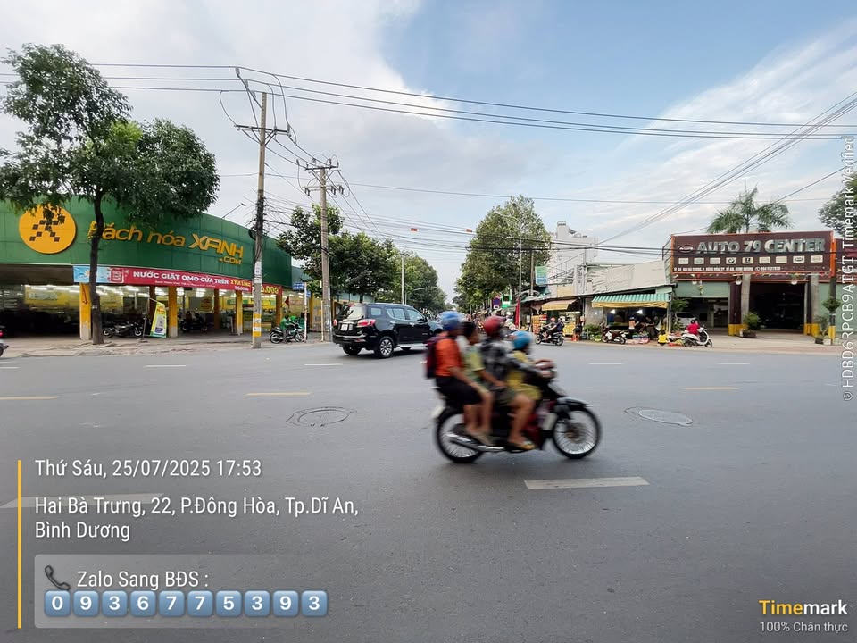 Bán gấp FrontHouse mặt tiền Hai Bà Trưng Dĩ An 351m² giá 16 tỷ - Đầu tư sinh lời ngay!