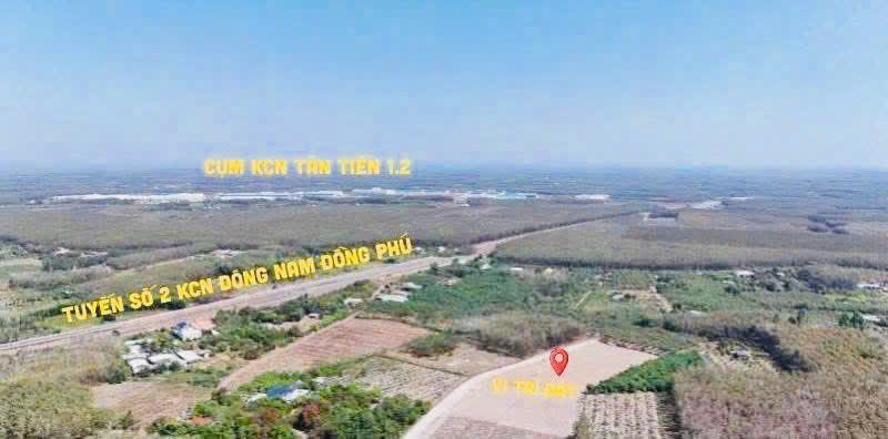 Đất nền Tân Tiến Đồng Phú 200m² giá chỉ 2Xx triệu - Sát tuyến Metro 2!