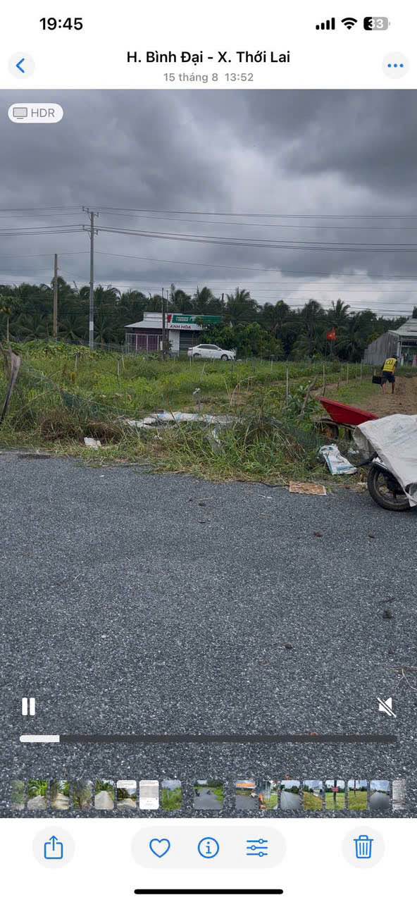 Đất nền thổ cư 126m² tại xã Châu Hưng, giá chỉ 340 triệu - Cơ hội đầu tư tốt!