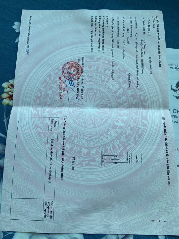 Đất đấu giá An Điền, xã Cộng Hòa, 90m² giá tốt - Sổ đỏ chính chủ!