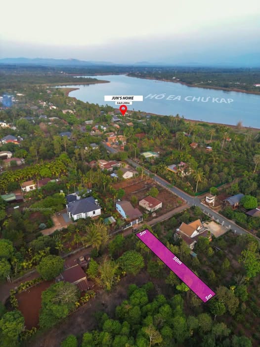 Đất thổ cư Tân Lập - Huyện Ea Kar 195m² giá 1.55 tỷ - Sổ hồng chính chủ