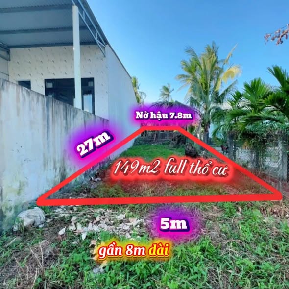 Đất Thổ Cư Nở Hậu Xã Ân Tường 135m² Giá Chỉ 5xx triệu - Cơ Hội Đầu Tư Hiếm Có!