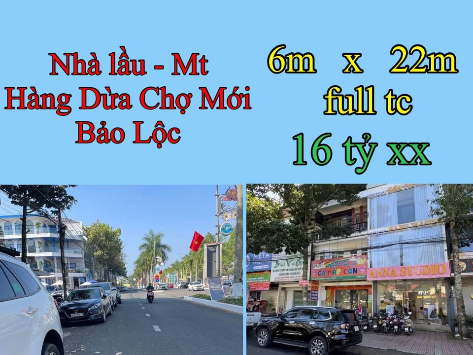 FrontHouse 16, Đường Hàng Dừa, Bảo Lộc 132m² - Nhà lầu chính chủ, giá tốt!