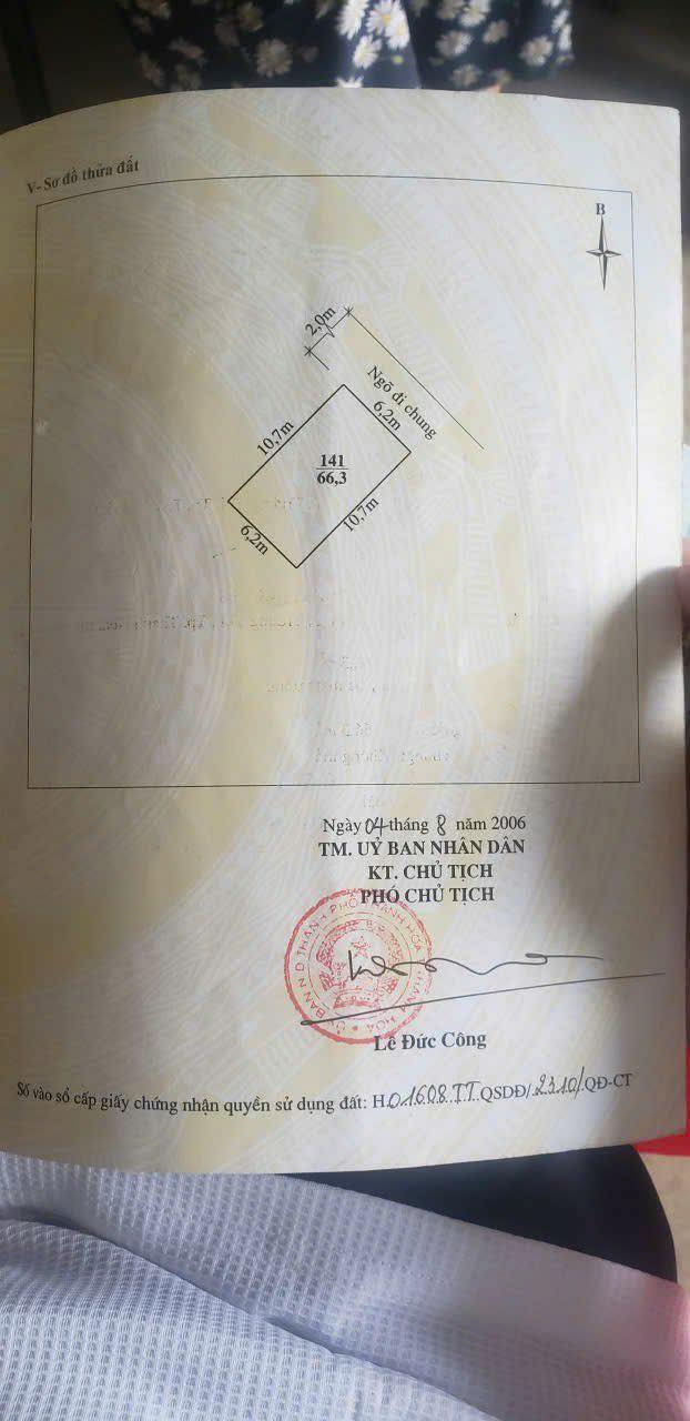 Đất Lò Chum, Hạc Thành, TP Thanh Hóa 66.3m² - Chính chủ, pháp lý sạch!