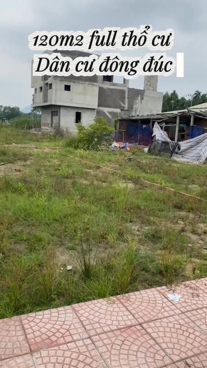 Đất nền Hòa Vang 120m² giá thỏa thuận - Sổ đỏ chính chủ, xây dựng ngay!